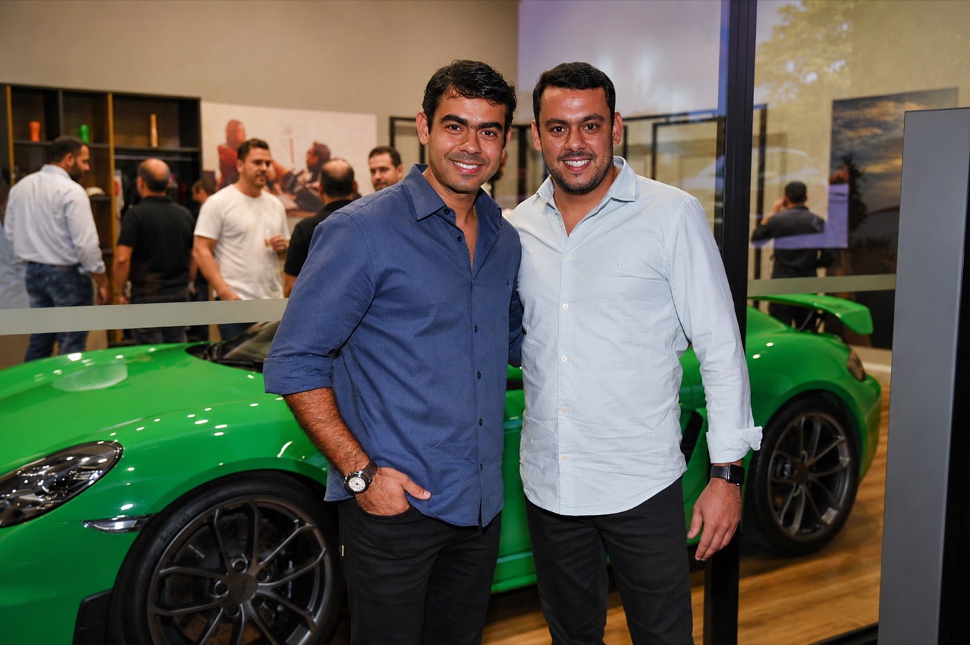 Marcelo e Marcus Gouveia, sócios da MGO Construtora